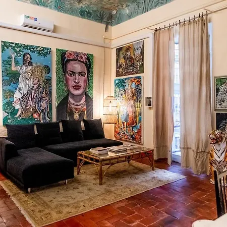 Art Gallery And Charming In San Frediano Lägenhet Florens